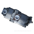 Excavator multiple function hydraulic gear pump